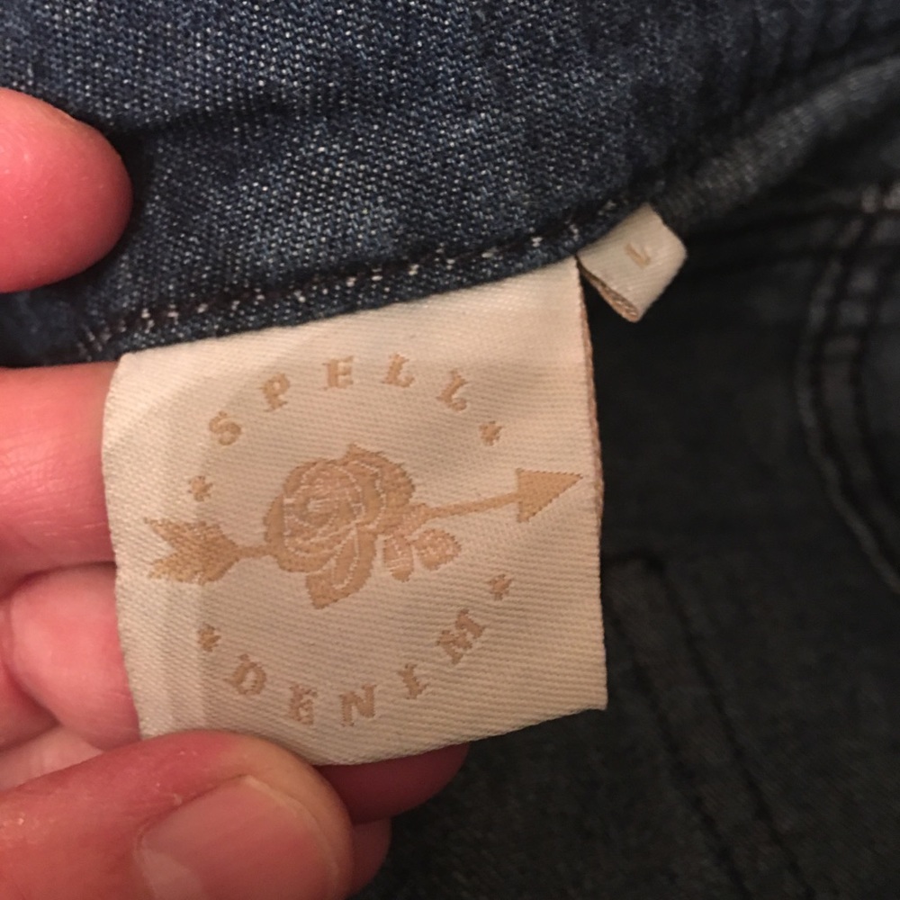 Spell & the Gypsy Boulevard Denim Mini Skirt - Picture 9 of 10
